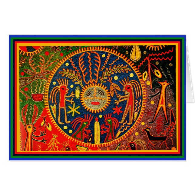 Huichol Fertility Ritual (Front Horizontal)