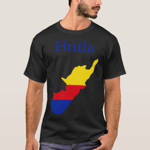 Huila Department Map Colombia T-Shirt