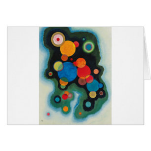 Huile Abstraite de Kandinsky Deepened Impulse sur 