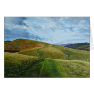 "Huile le Northumberland de la route de