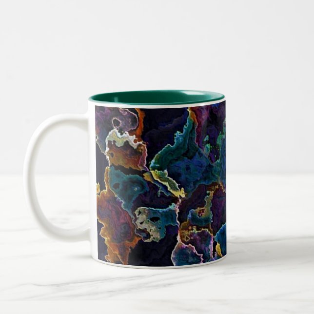 Huile Slick Café Mug (Gauche)