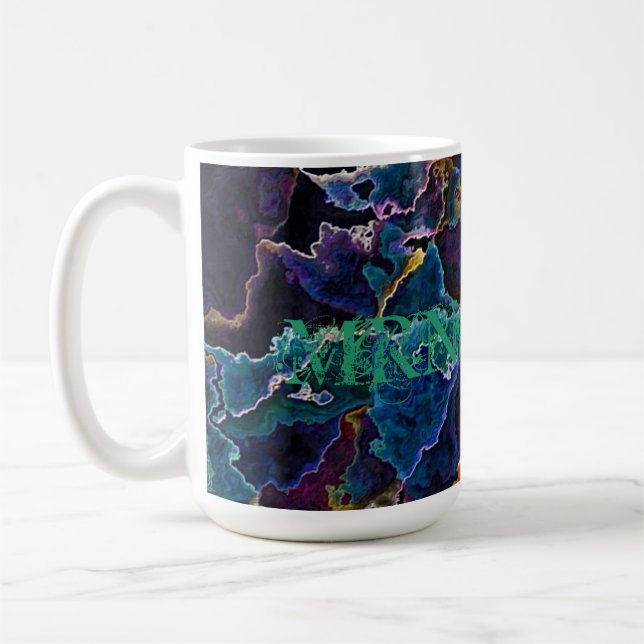 Huile Slick Café Mug (Gauche)