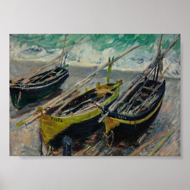 Huile sur toile Artiste Claude Monet Nature Poster (Devant)