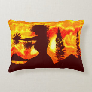 Hula Dancer  Accent Pillow