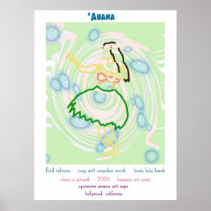 Hula Dancer Art Print