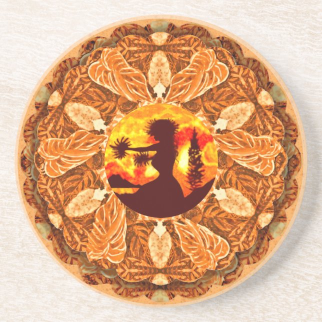 Hula Dancer  Coaster (Front)