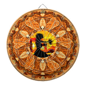 Hula Dancer Dartboard
