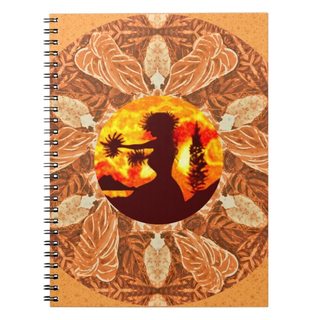Hula Dancer  Notebook (Front)