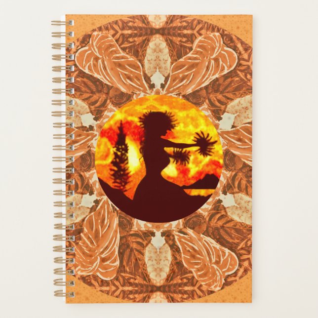 Hula Dancer  Planner (Front)