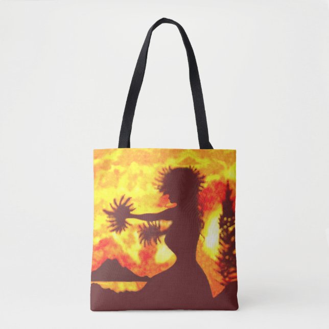 Hula Dancer  Tote Bag (Front)