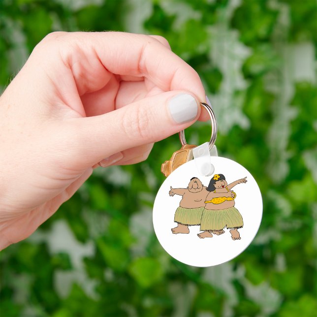 Hula Dancers Keychain (Creator Uploaded)