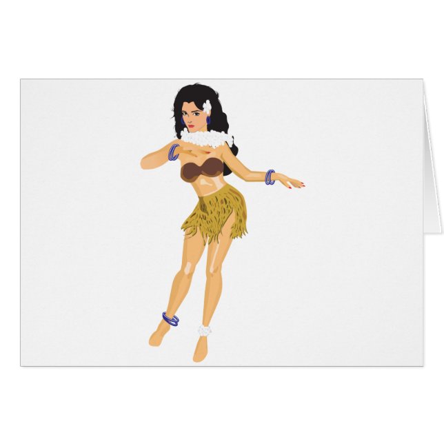 Hula Girl (Front Horizontal)