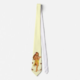 Hula Girl Necktie
