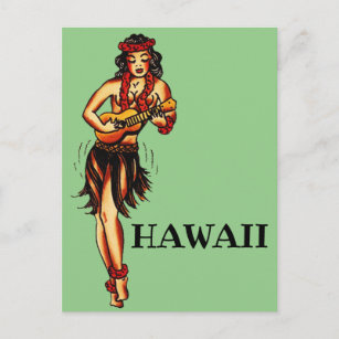 Tattooed Hula Teen