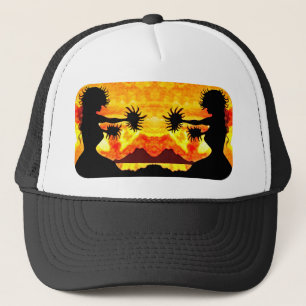 Hula Girls Trucker Hat