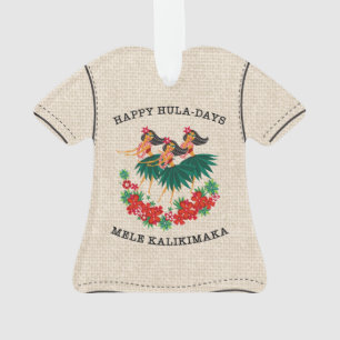 Hula Holiday Hawaiian Hula Aloha Shirt