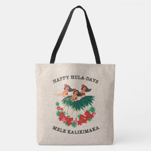 Hula Holiday Hawaiian Hula Girl Beach sac