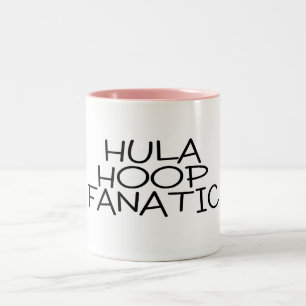 Hula Hoop Fanatic Two-Tone Coffee Mug