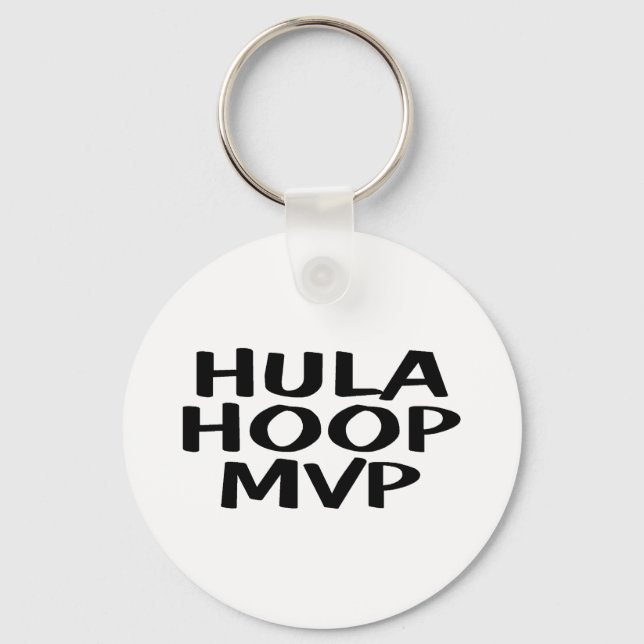 Hula Hoop MVP Keychain (Front)