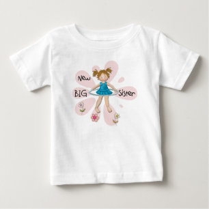 Hula Hoop New Big Sister Baby T-Shirt