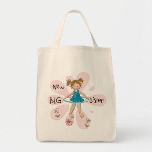 Hula Hoop New Big Sister Tote Bag
