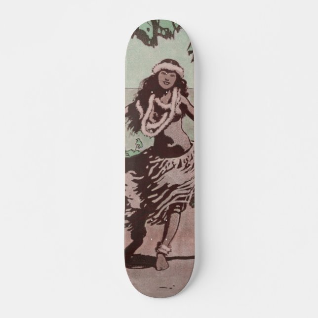 Hula Hula Girl Skateboard (Front)