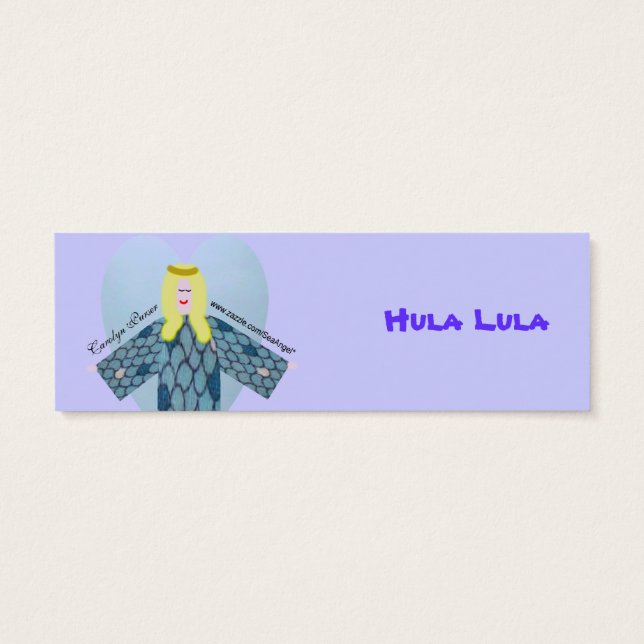 Hula Lula, Mini Bookmarks (Back)