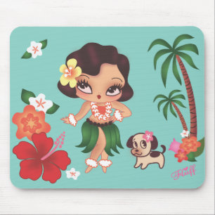 Hula Lulu Mouse Pad