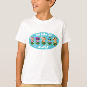 Hula Monkey Club ALOHA - Kids Sweatshirt T-Shirt