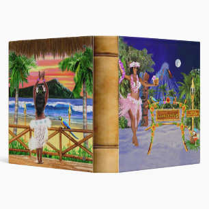Hula Over to Our Luau Binder