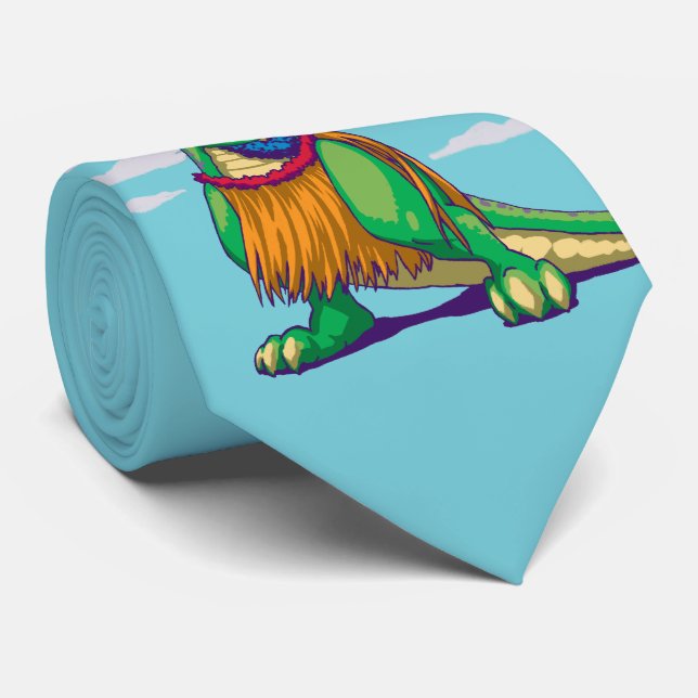 Hula Rex Tie (Rolled)