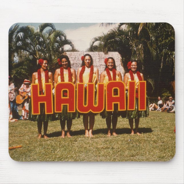 Hula Show Hawaii  Mouse Pad (Front)