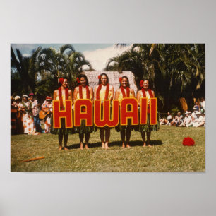 Hula Show Poster