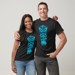 Hula Tiki Blue T-Shirt