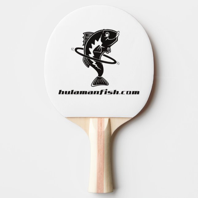 HulaMan Ping Pong Paddle (Front)