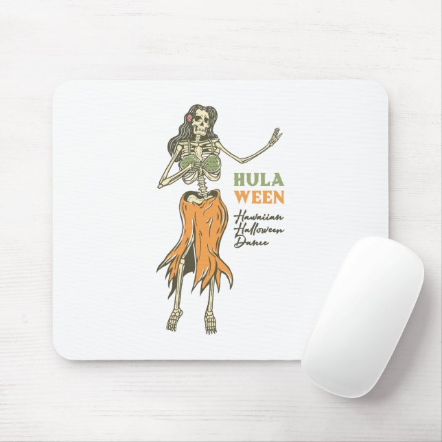 Hulaween, Hawaiian Halloween Dance Mouse Pad (With Mouse)