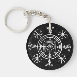 Hulinhjálmur – Norse Sigil of Invisibility Keychain