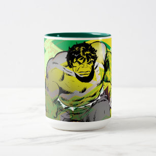 Hulk Abstract Graphic Two-Tone Coffee Mug