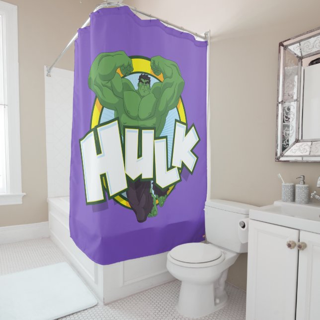 Hulk Character and Name Graphic (In Situ)