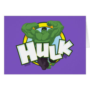 Hulk Character and Name Graphic