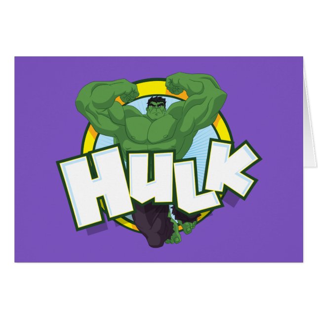 Hulk Character and Name Graphic (Front Horizontal)