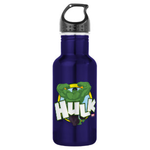 Hulk Character and Name Graphic 532 Ml Water Bottle