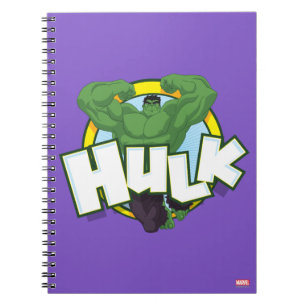 Hulk Character and Name Graphic Notebook
