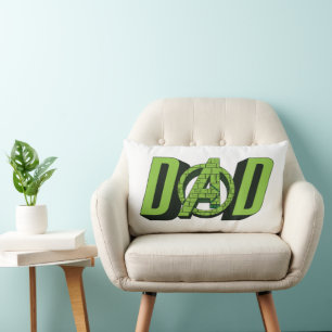 Hulk Dad Lumbar Pillow