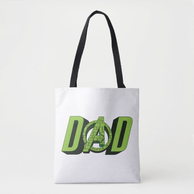 Hulk Dad Tote Bag (Front)