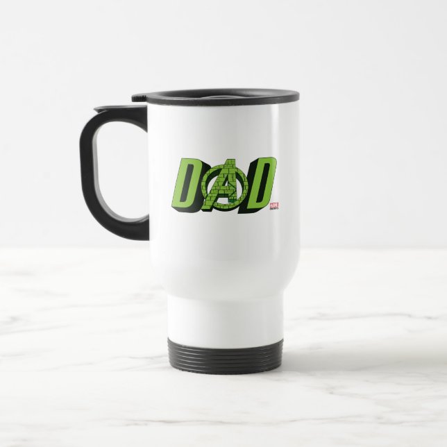 Hulk Dad Travel Mug (Left)