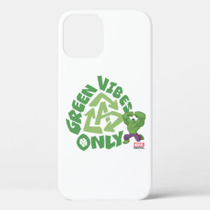 Hulk Green Vibes Only iPhone 12 Case