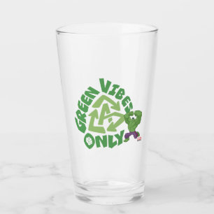 Hulk   Green Vibes Only Glass