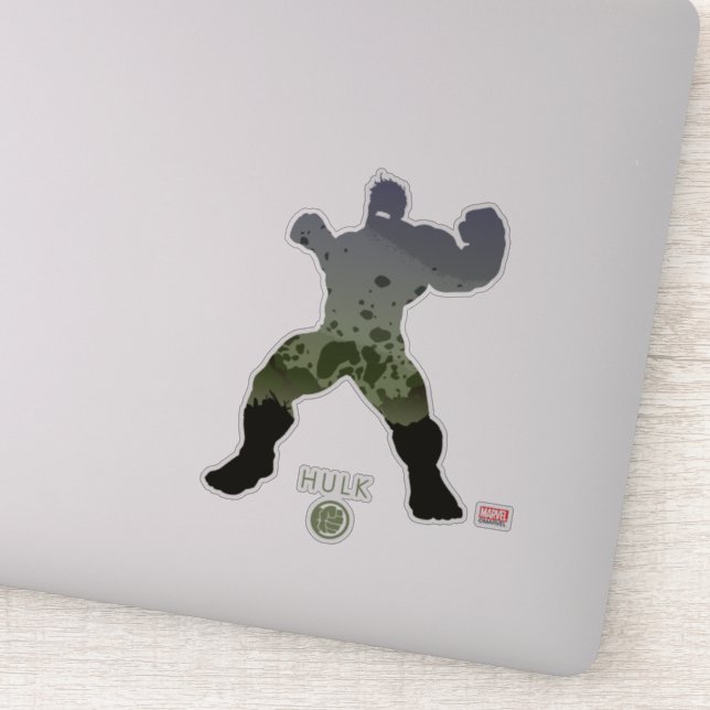 Hulk Heroic Silhouette (Detail)