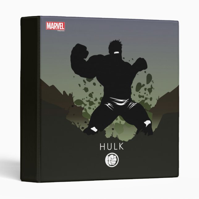 Hulk Heroic Silhouette Binder (Front/Spine)